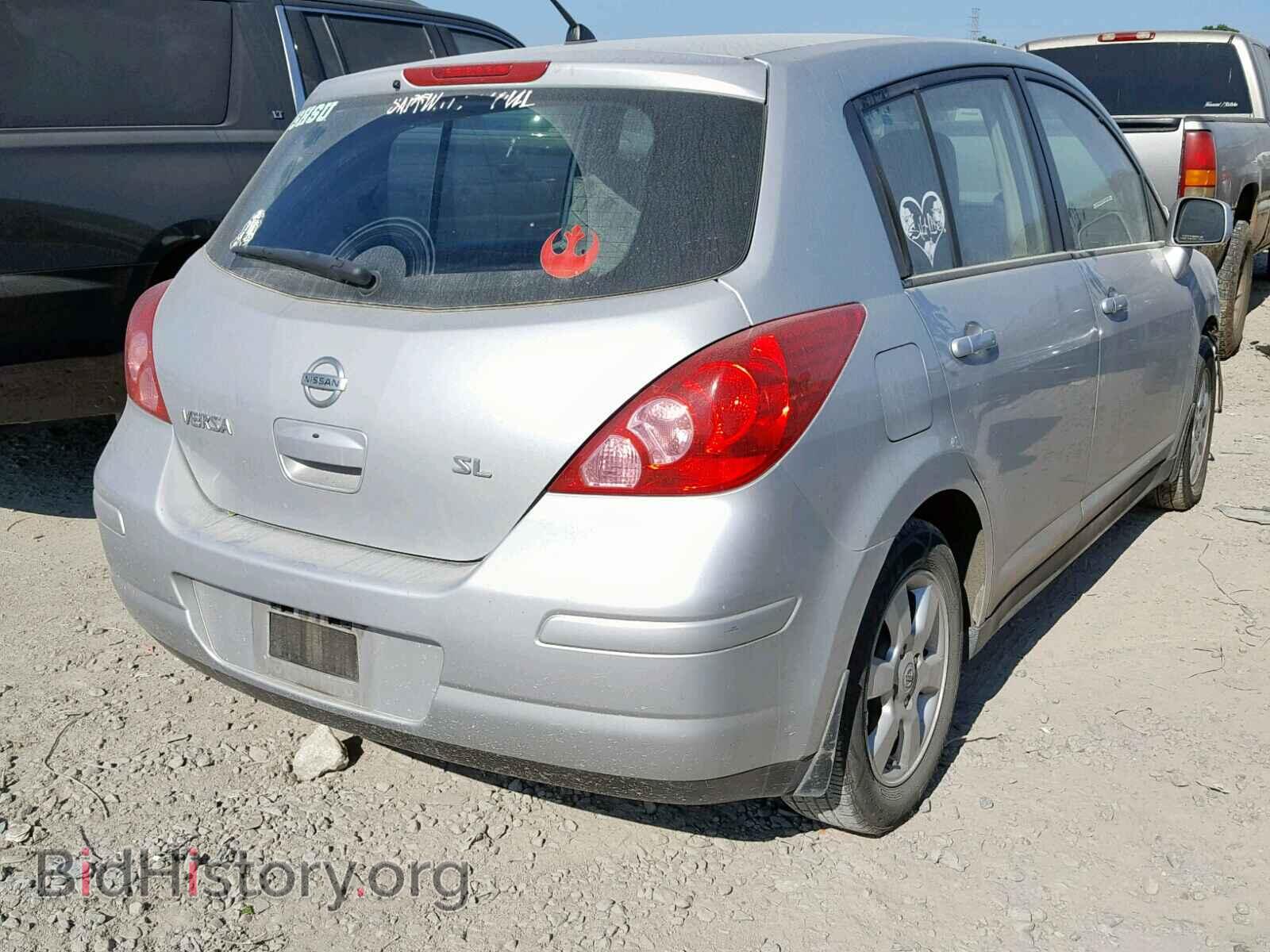 2009 NISSAN VERSA - VIN: 3N1BC13E29L370642 - Фото 4