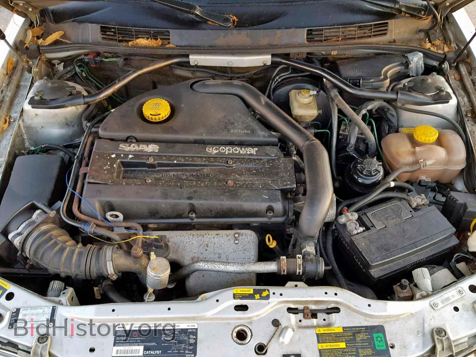 2000 SAAB 9-3 - VIN: YS3DD58H1Y2007982 - Фото 7
