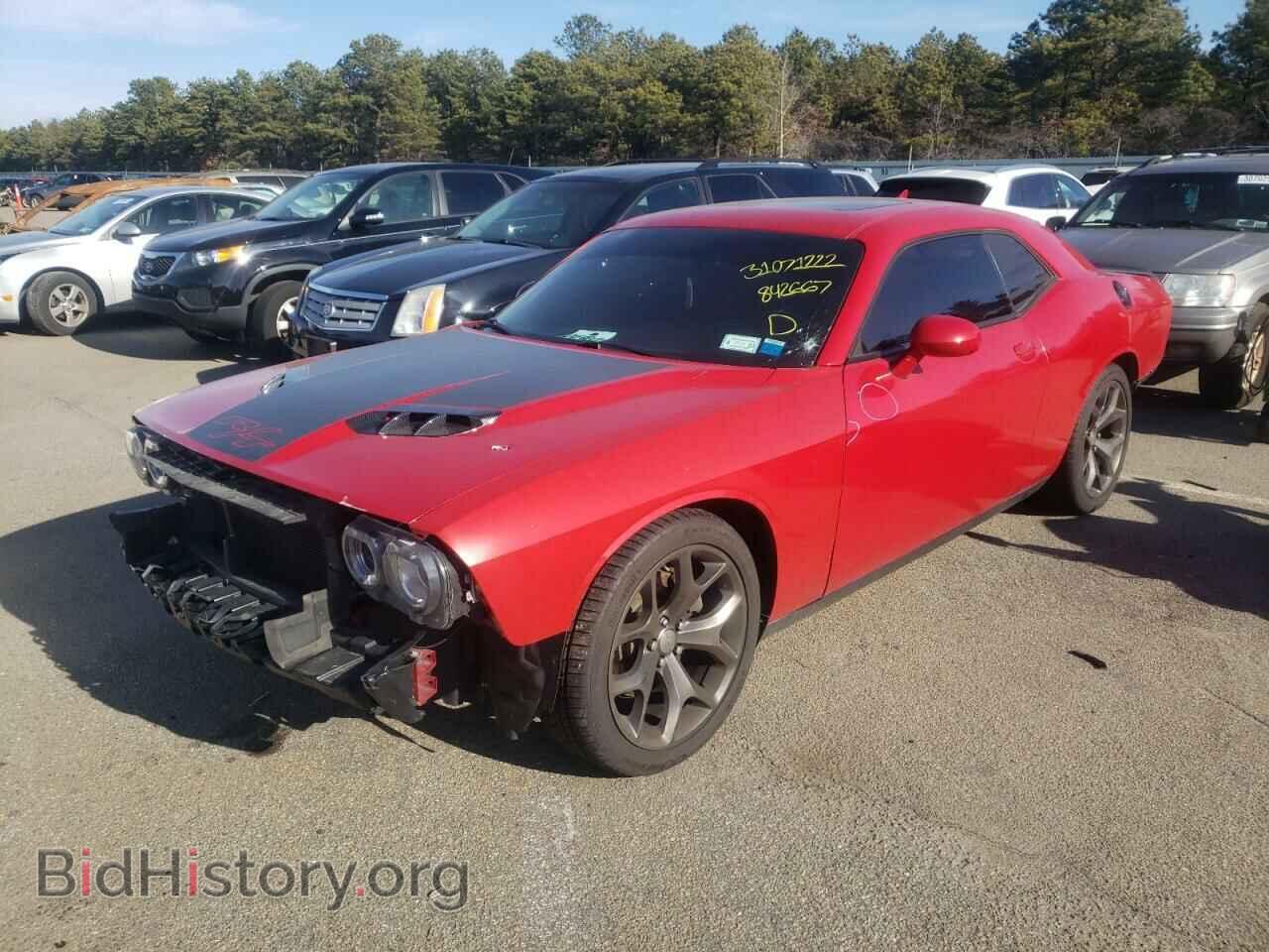 2015 DODGE CHALLENGER - VIN: 2C3CDZAT2FH842667 - Фото 2