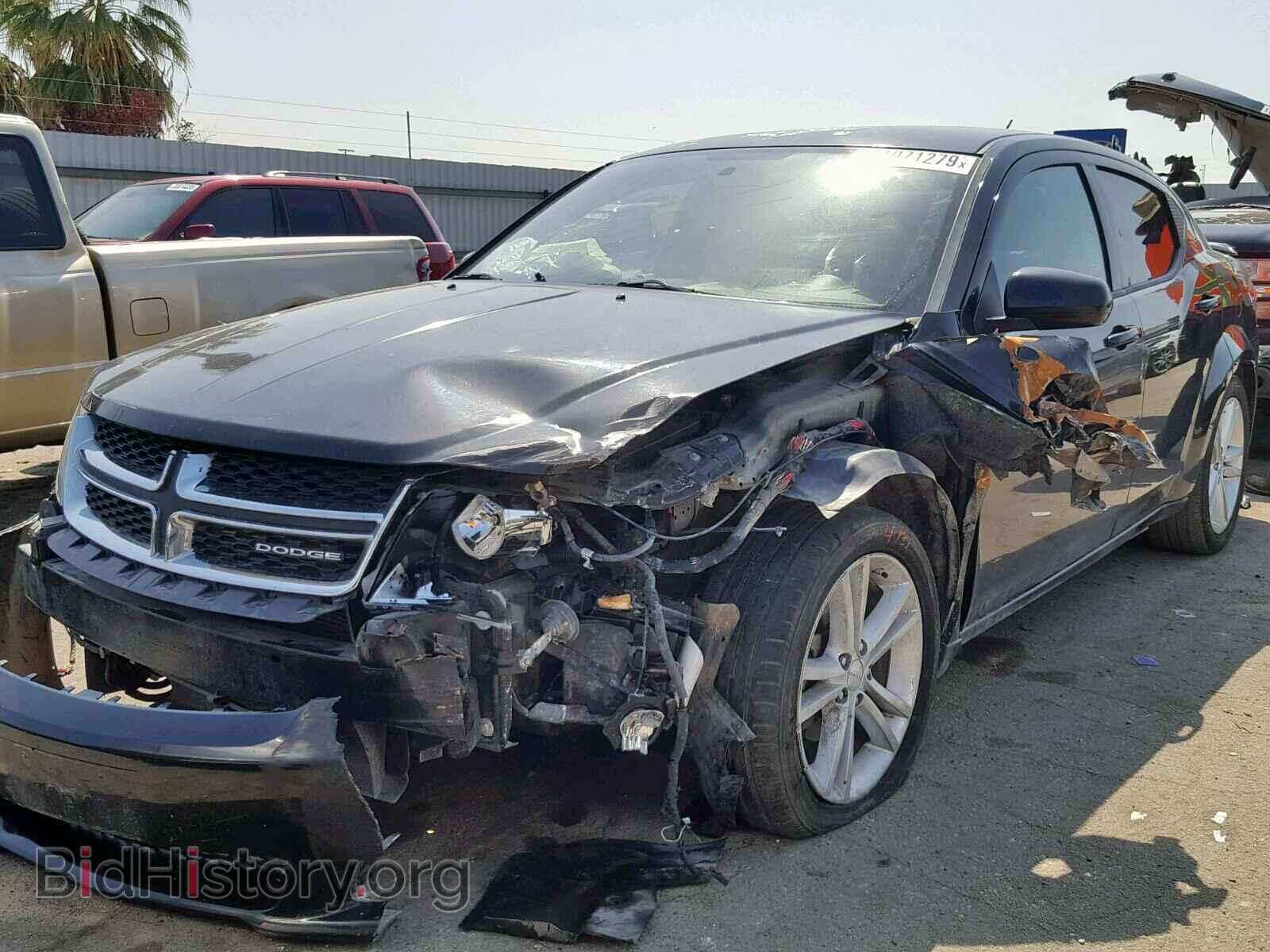 2011 DODGE AVENGER - VIN: 1B3BD1FG6BN543741 - Фото 2