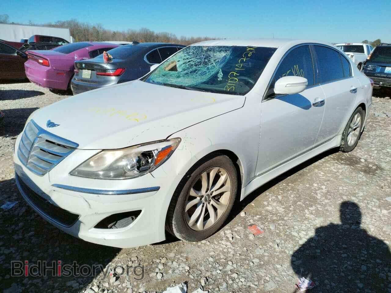 2012 HYUNDAI GENESIS - VIN: KMHGC4DD2CU203880 - Фото 2