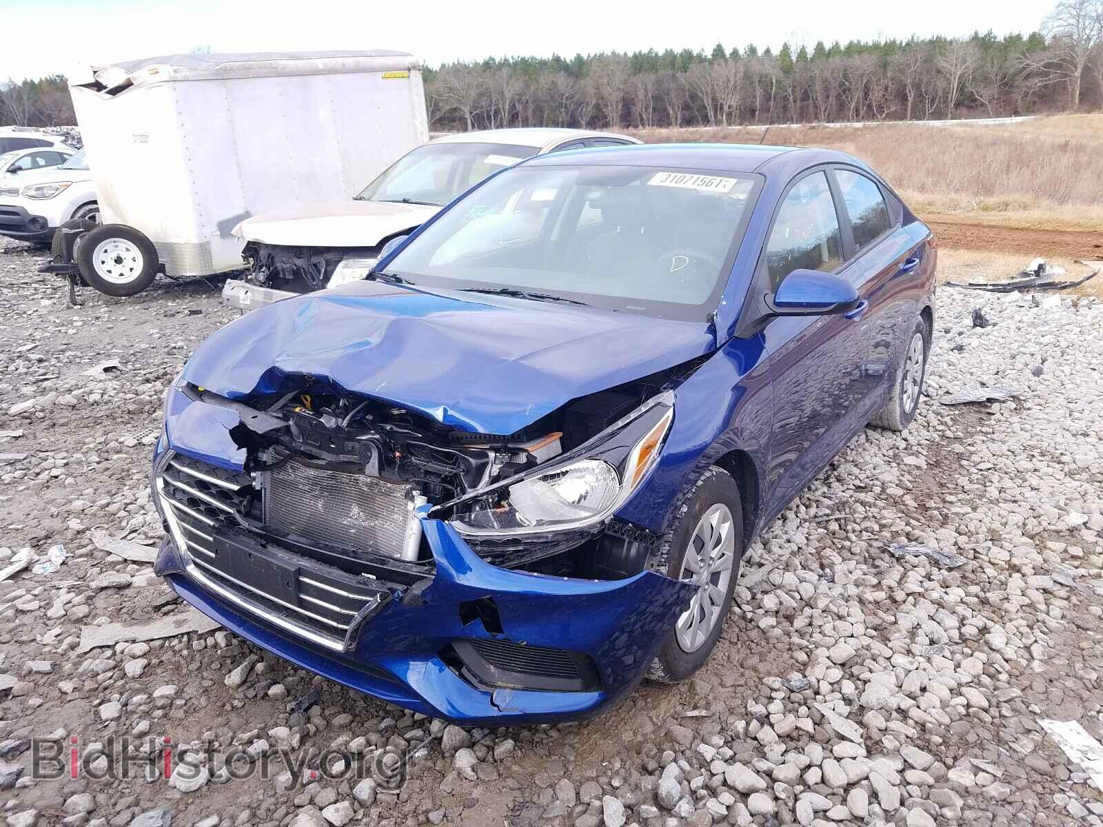 2019 HYUNDAI ACCENT - VIN: 3KPC24A37KE084755 - Фото 2