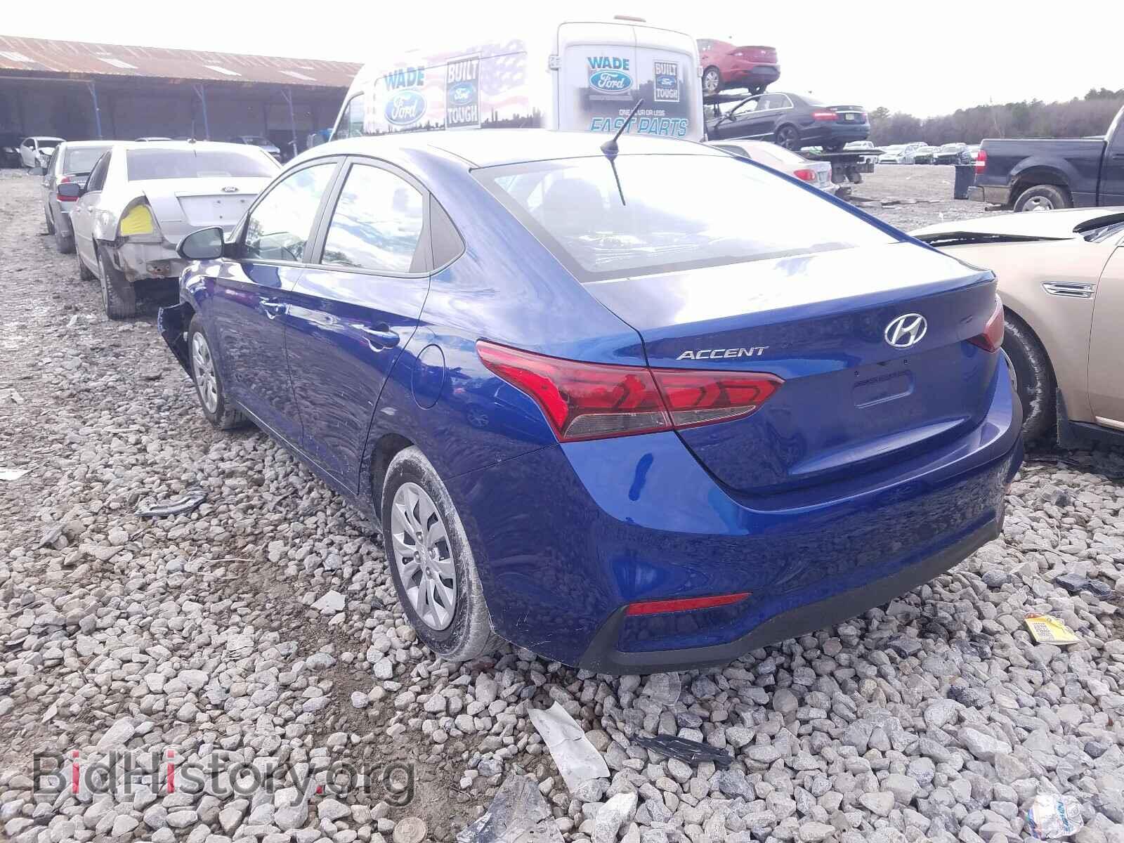 2019 HYUNDAI ACCENT - VIN: 3KPC24A37KE084755 - Фото 3