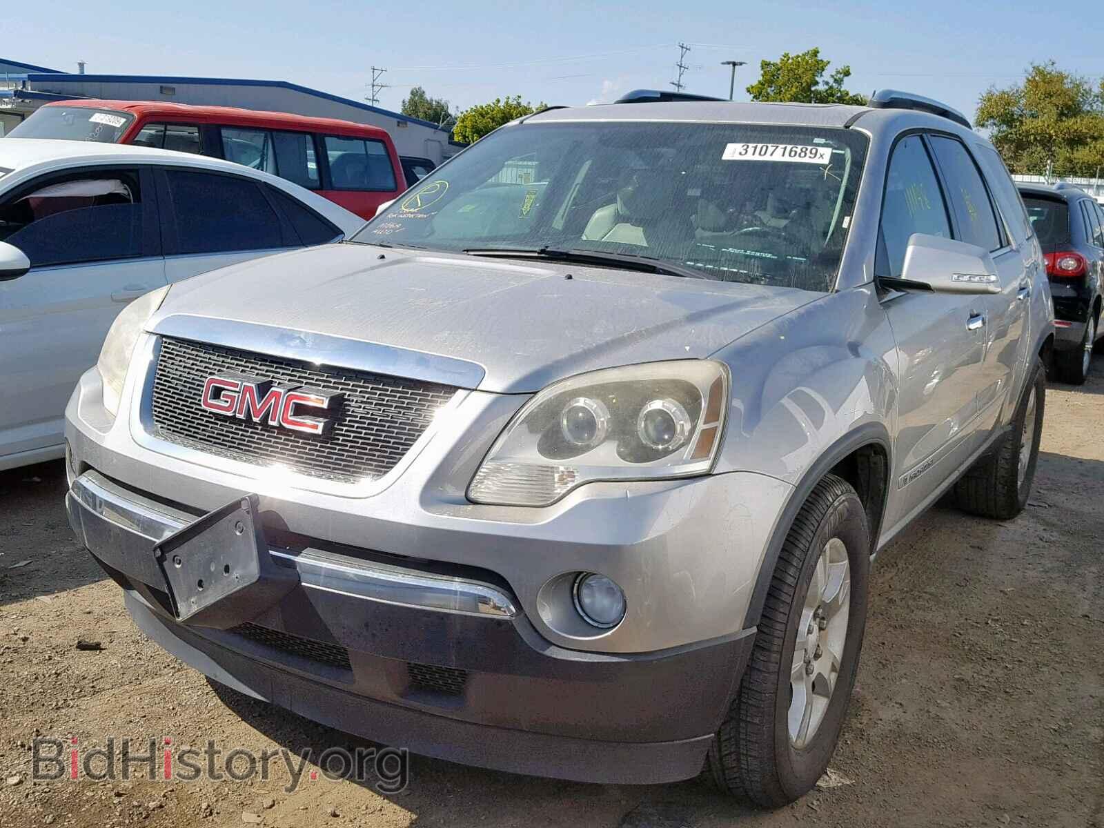 2007 GMC ACADIA SLT - VIN: 1GKER23737J128306 - Фото 2