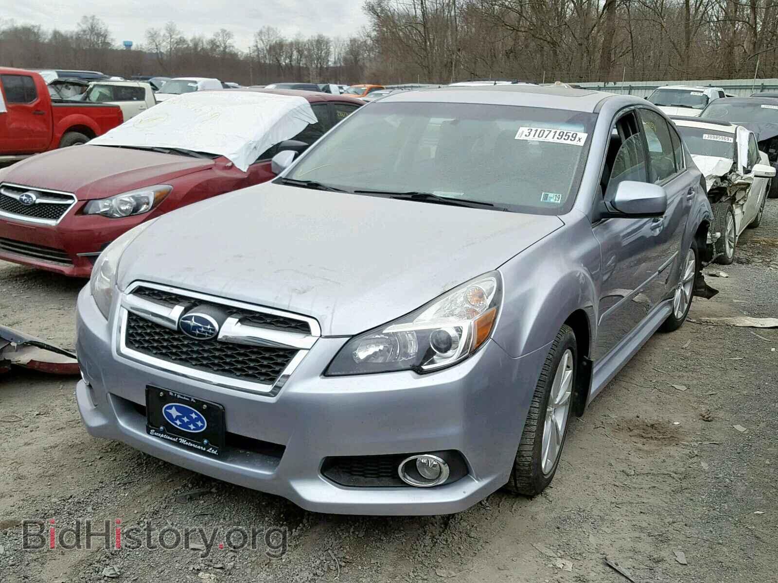2013 SUBARU LEGACY - VIN: 4S3BMDL66D2005198 - Фото 2