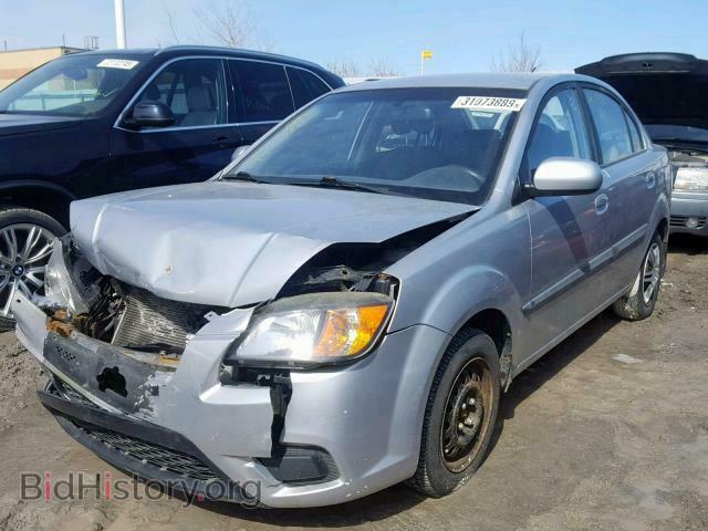 2011 Kia RIO BASE (VIN KNADH4B37B6725441) — photo 2 of 10