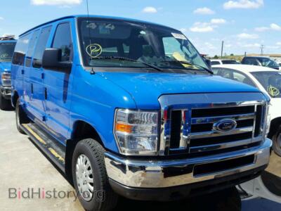 2014 Ford ECONOLINE, blue — VIN 1FMNE3BL6EDA57864, Copart