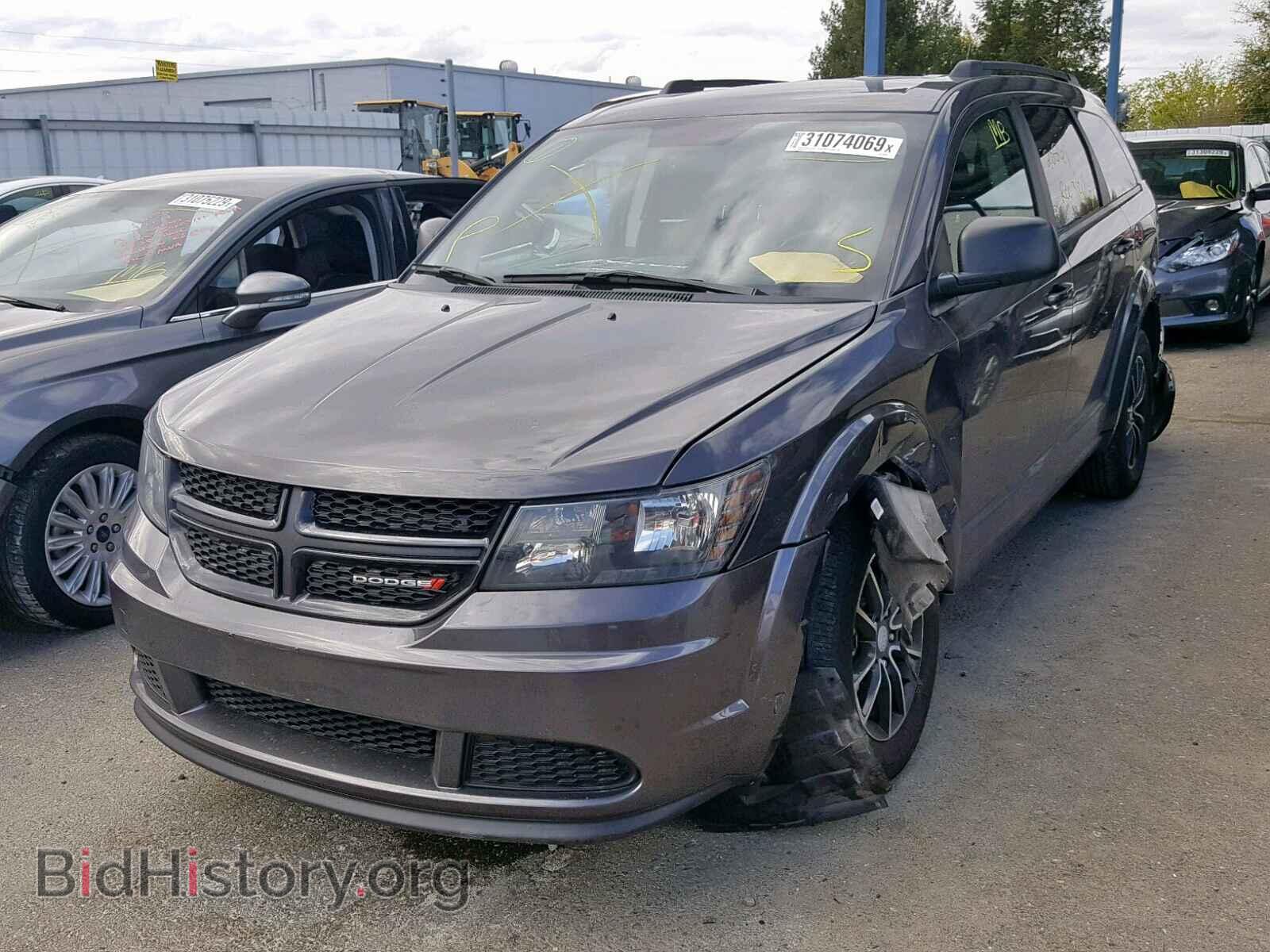2017 DODGE JOURNEY SE - VIN: 3C4PDCAB3HT708245 - Фото 2