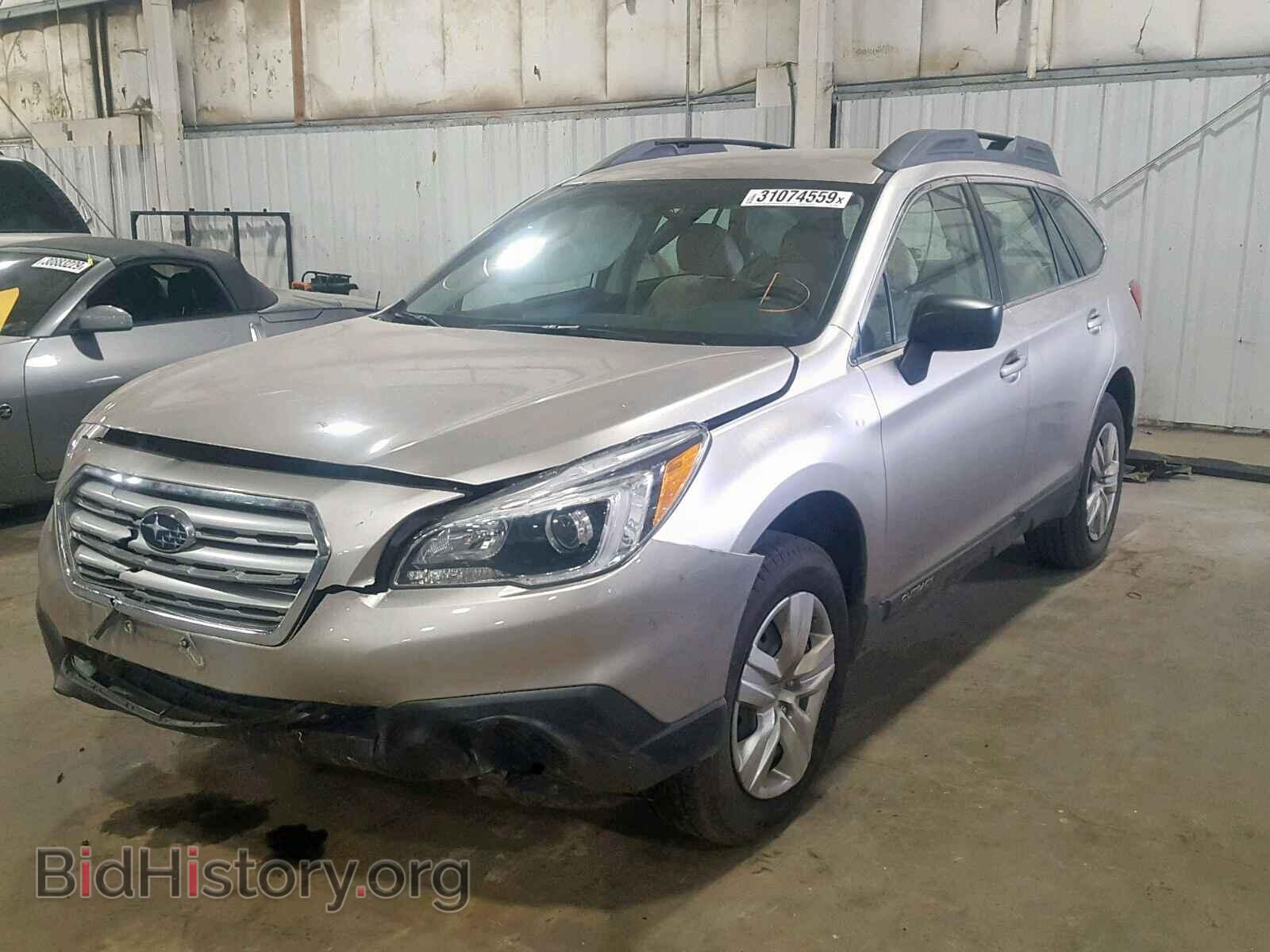 2016 SUBARU OUTBACK 2. - VIN: 4S4BSAAC8G3201828 - Фото 2