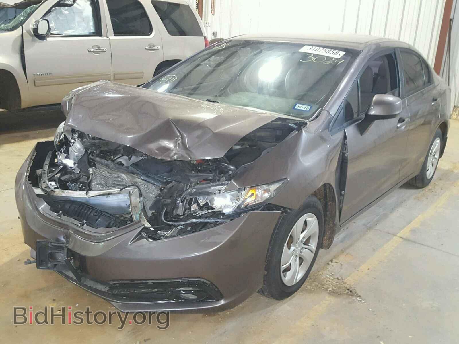 2013 HONDA CIVIC - VIN: 2HGFB2F59DH503029 - Фото 2