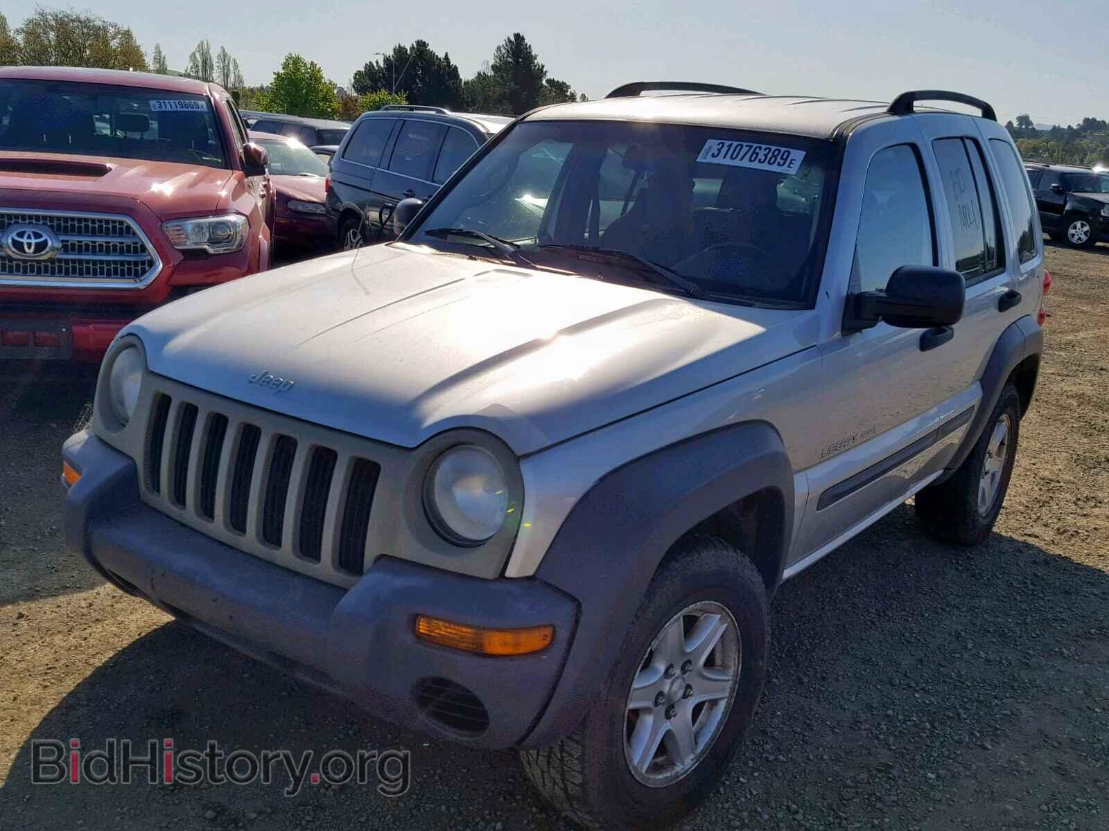 2003 JEEP LIBERTY SP - VIN: 1J4GL48K83W659233 - Фото 2