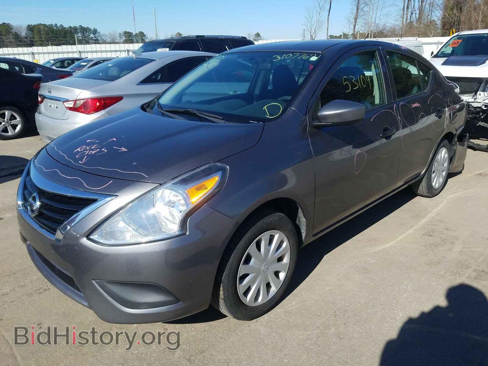 2016 NISSAN VERSA - VIN: 3N1CN7AP1GL880449 - Фото 2