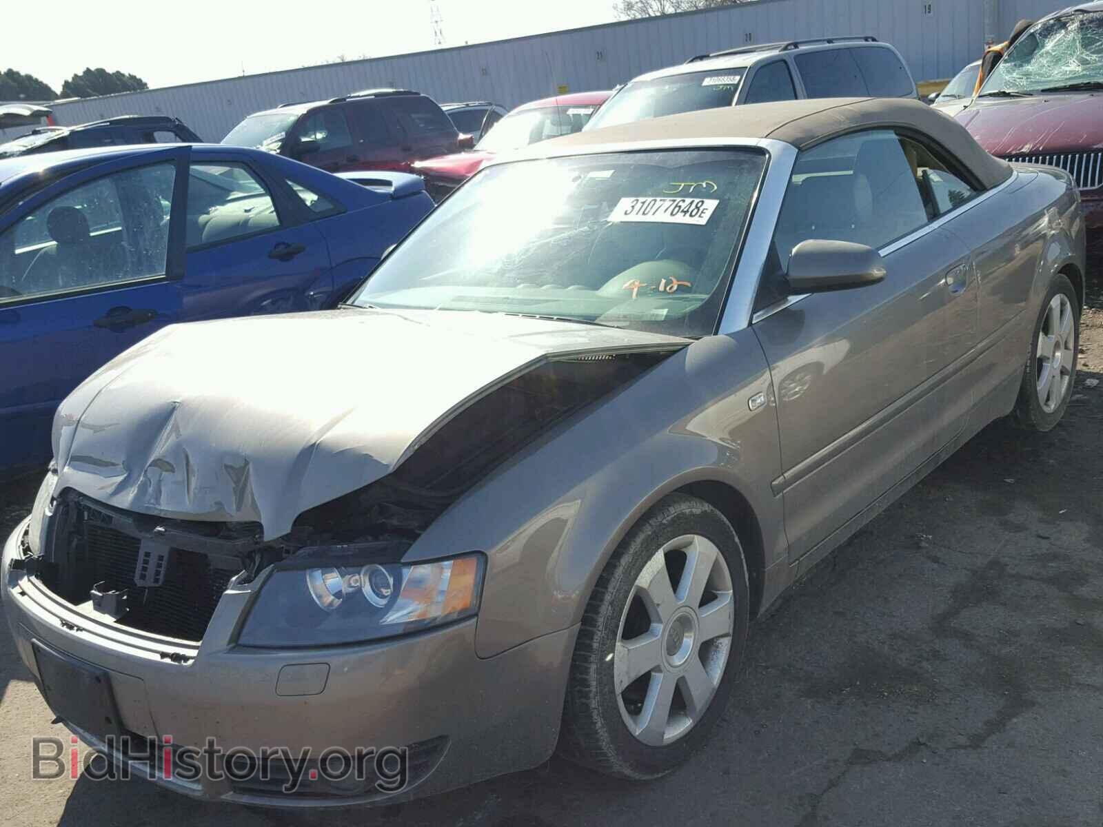 2005 AUDI A4 - VIN: WAUDT48H45K010629 - Фото 2