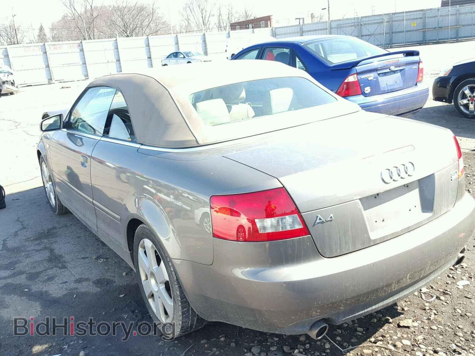 2005 AUDI A4 - VIN: WAUDT48H45K010629 - Фото 3