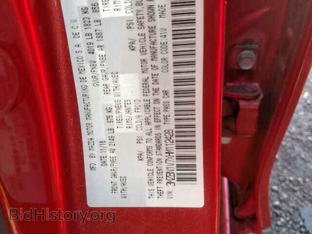 2017 MAZDA 3 - VIN: 3MZBN1V7XHM112428 - Фото 10