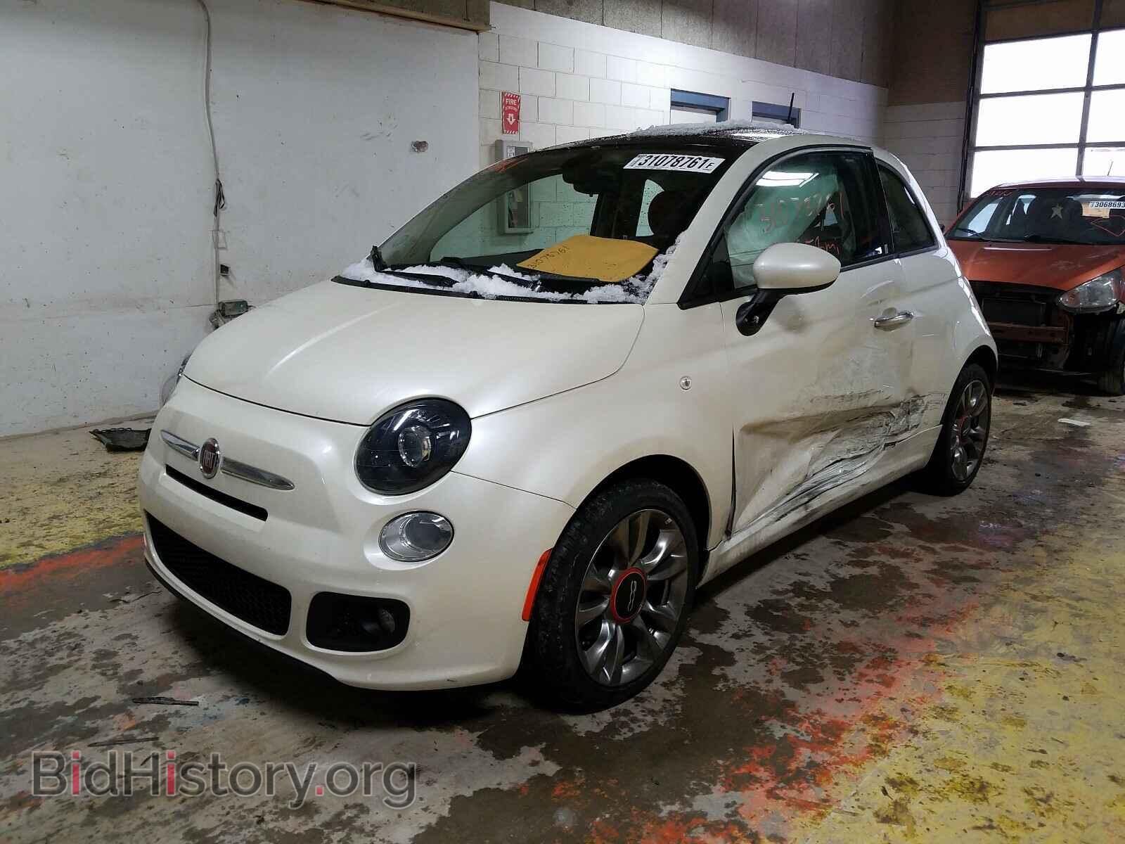 2017 FIAT 500 - VIN: 3C3CFFKR1HT671481 - Фото 2