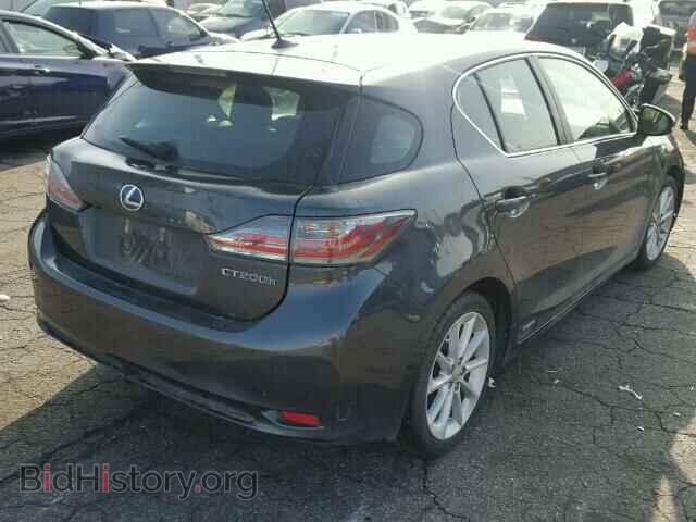 2011 LEXUS CT 200 - VIN: JTHKD5BH3B2039703 - Фото 4
