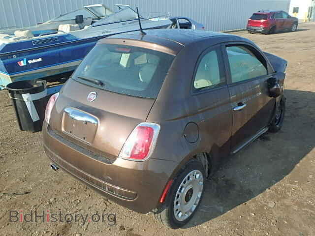2012 FIAT 500 - VIN: 3C3CFFARXCT304198 - Фото 4