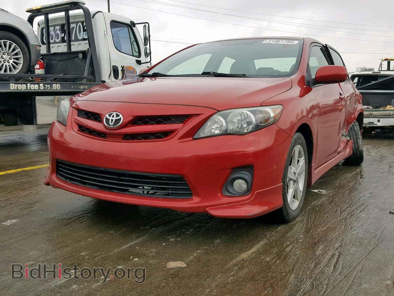 2012 TOYOTA COROLLA BA - VIN: 2T1BU4EE1CC855874 - Фото 2