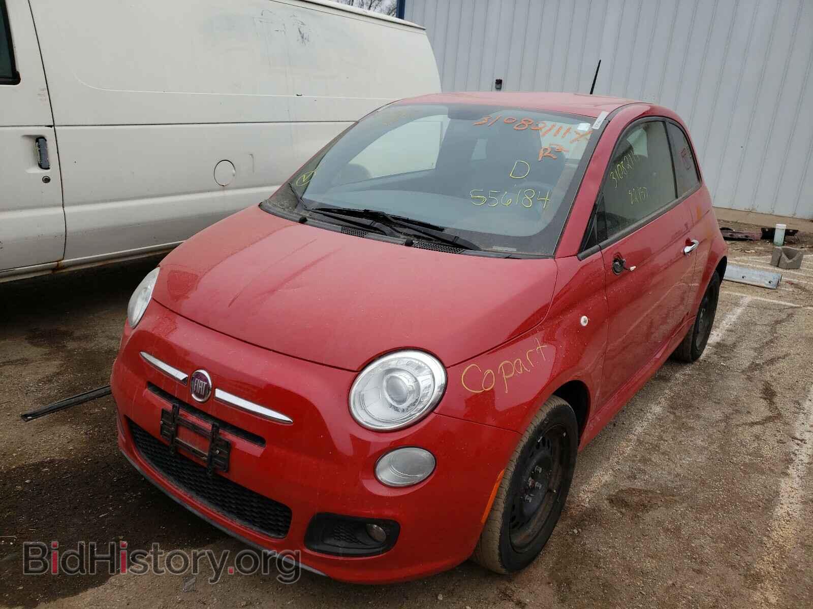 2015 FIAT 500 - VIN: 3C3CFFBR5FT556184 - Фото 2
