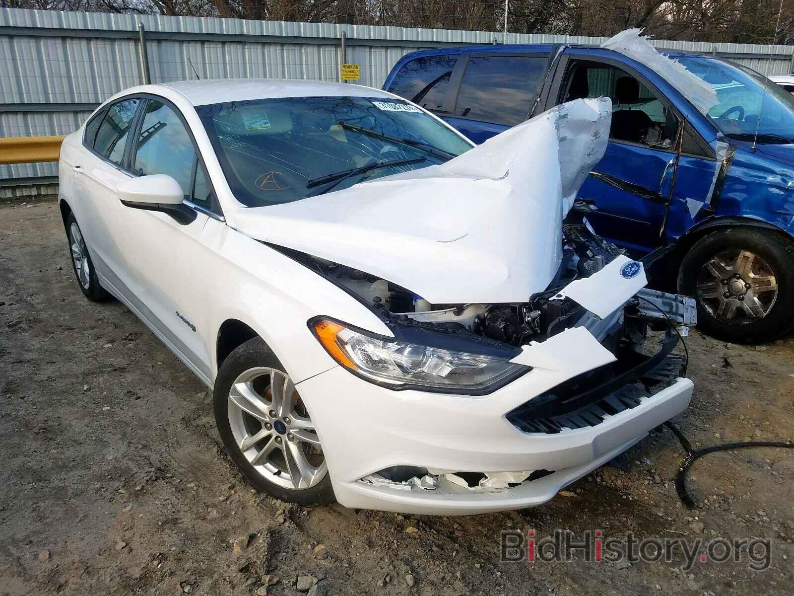 Фотография 3FA6P0LU4JR173886 - FORD FUSION 2018