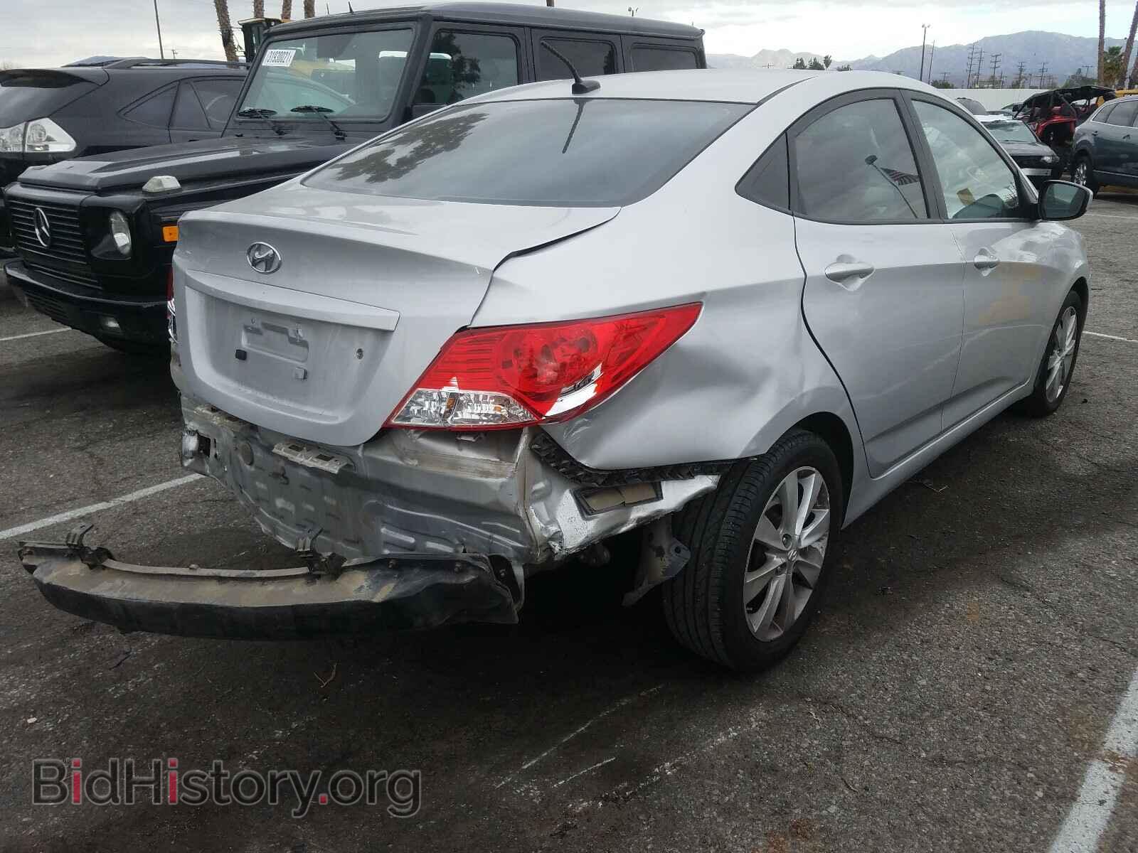 2013 HYUNDAI ACCENT - VIN: KMHCU4AE2DU329361 - Фото 4