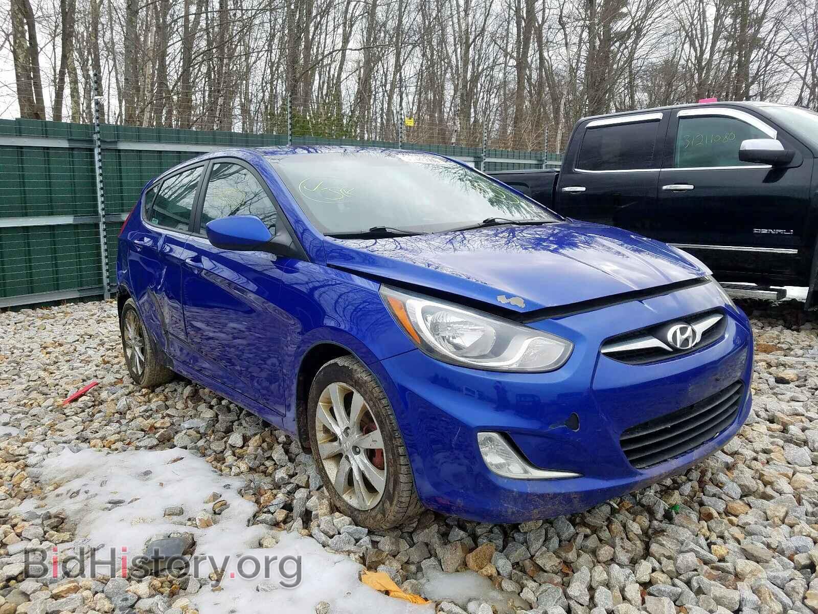 Photo KMHCU5AE3CU019305 - HYUNDAI ACCENT 2012