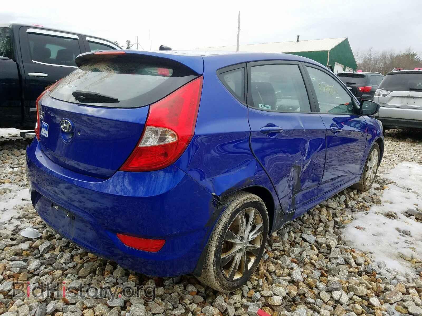 2012 HYUNDAI ACCENT - VIN: KMHCU5AE3CU019305 - Photo 4