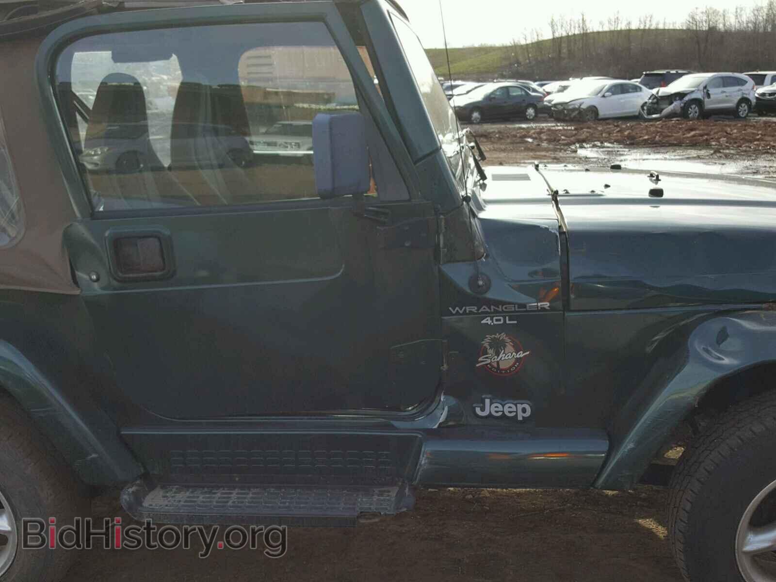 2000 JEEP WRANGLER - VIN: 1J4FA59S1YP736113 - Фото 9