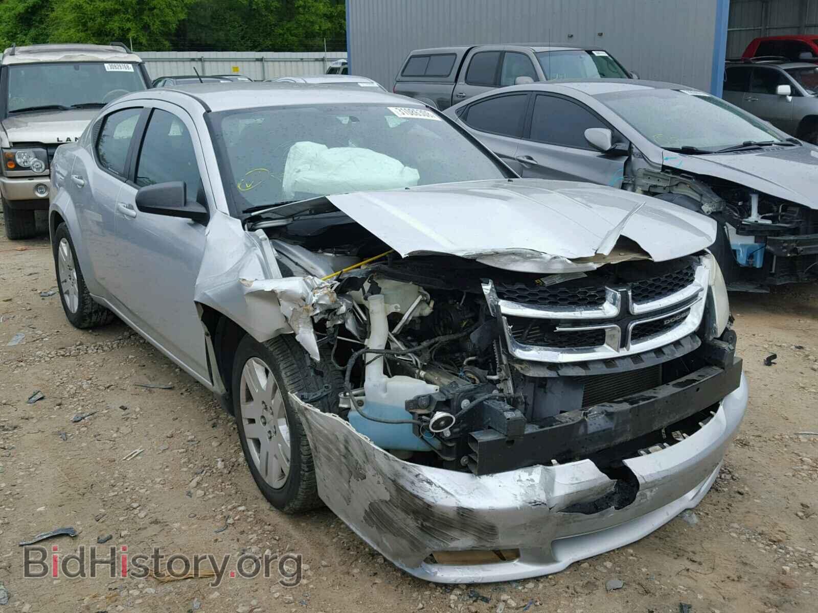 Фотография 1C3CDZAB7CN103191 - DODGE AVENGER 2012