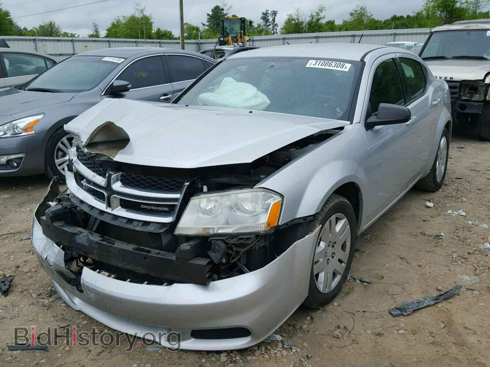 2012 DODGE AVENGER - VIN: 1C3CDZAB7CN103191 - Фото 2