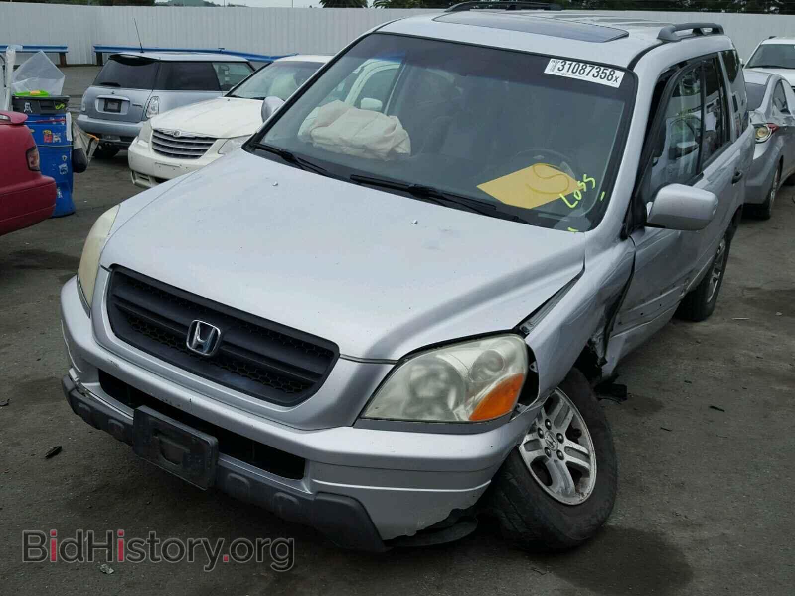2005 HONDA PILOT - VIN: 2HKYF18795H554513 - Фото 2
