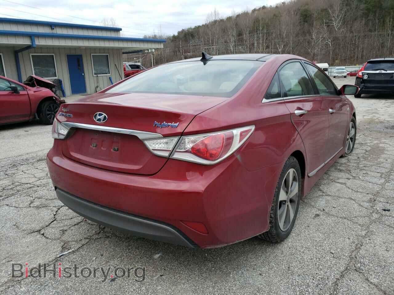 2011 HYUNDAI SONATA - VIN: KMHEC4A40BA013684 - Фото 4