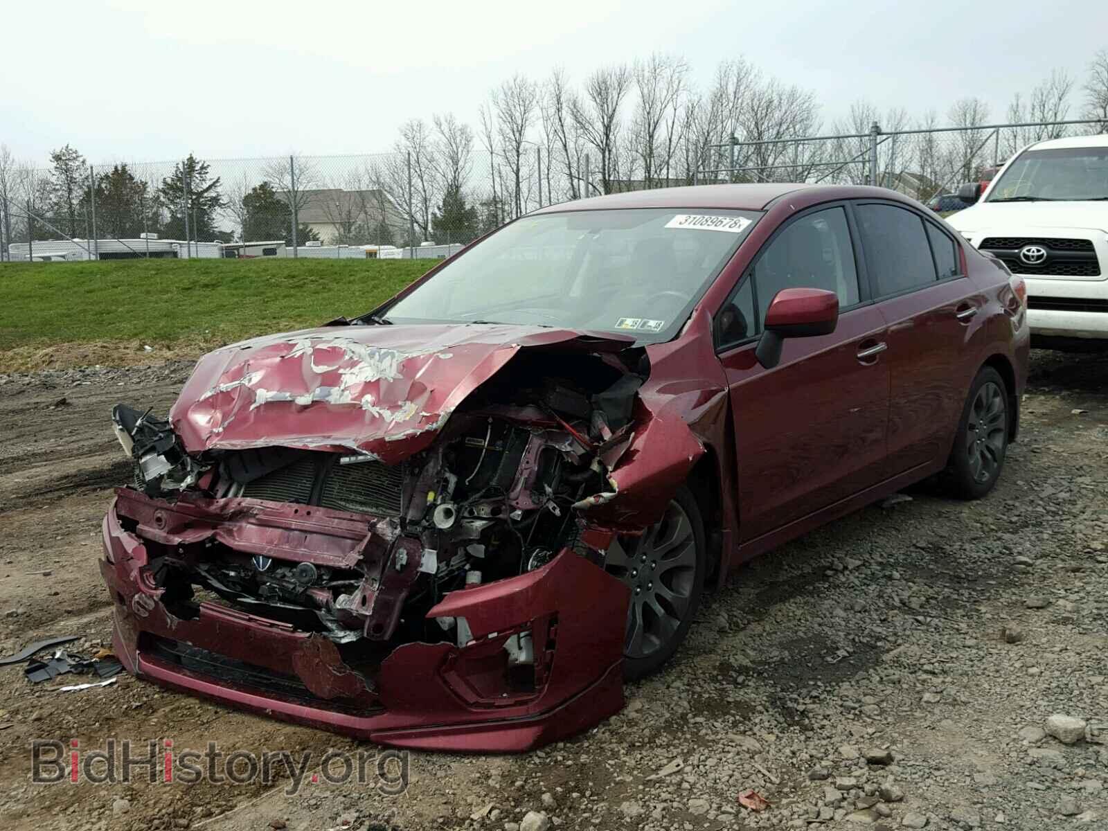 2012 SUBARU IMPREZA - VIN: JF1GJAG64CH009694 - Фото 2