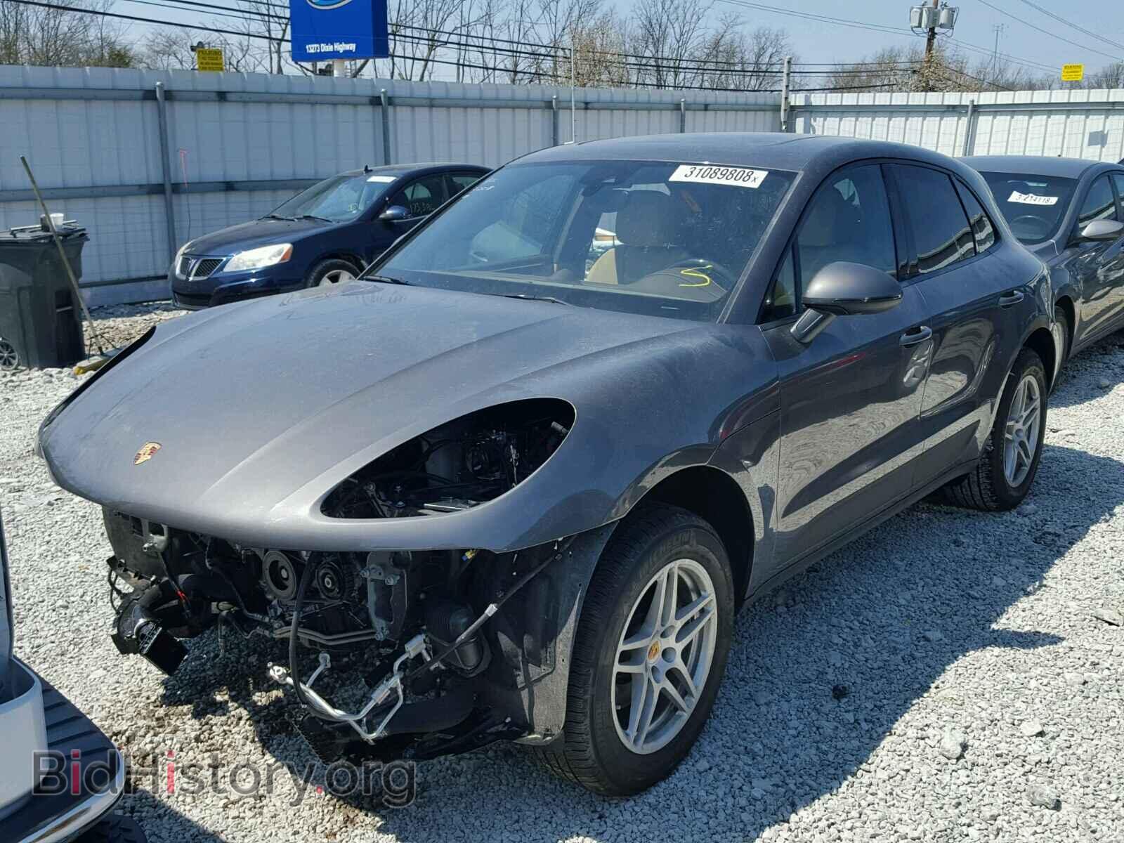 2018 PORSCHE MACAN - VIN: WP1AA2A59JLB02483 - Фото 2