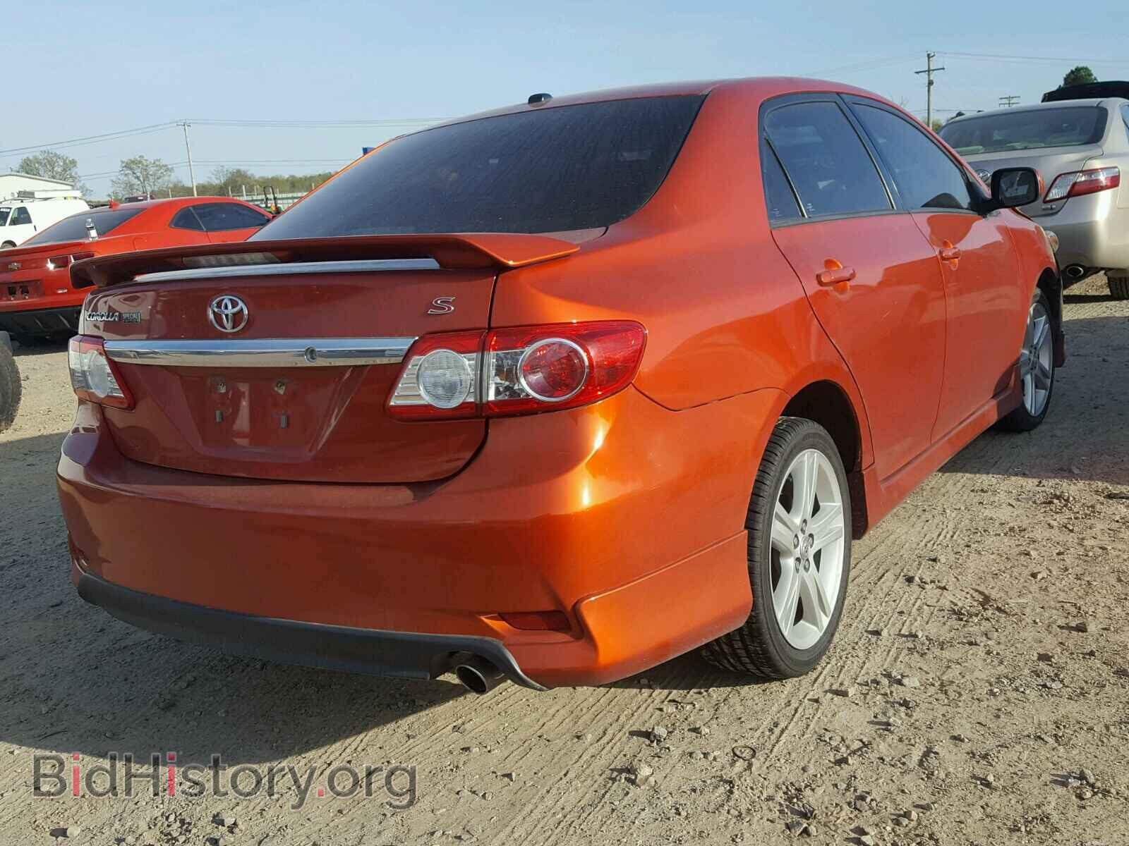 2013 TOYOTA COROLLA BA - VIN: 2T1BU4EEXDC066561 - Фото 4