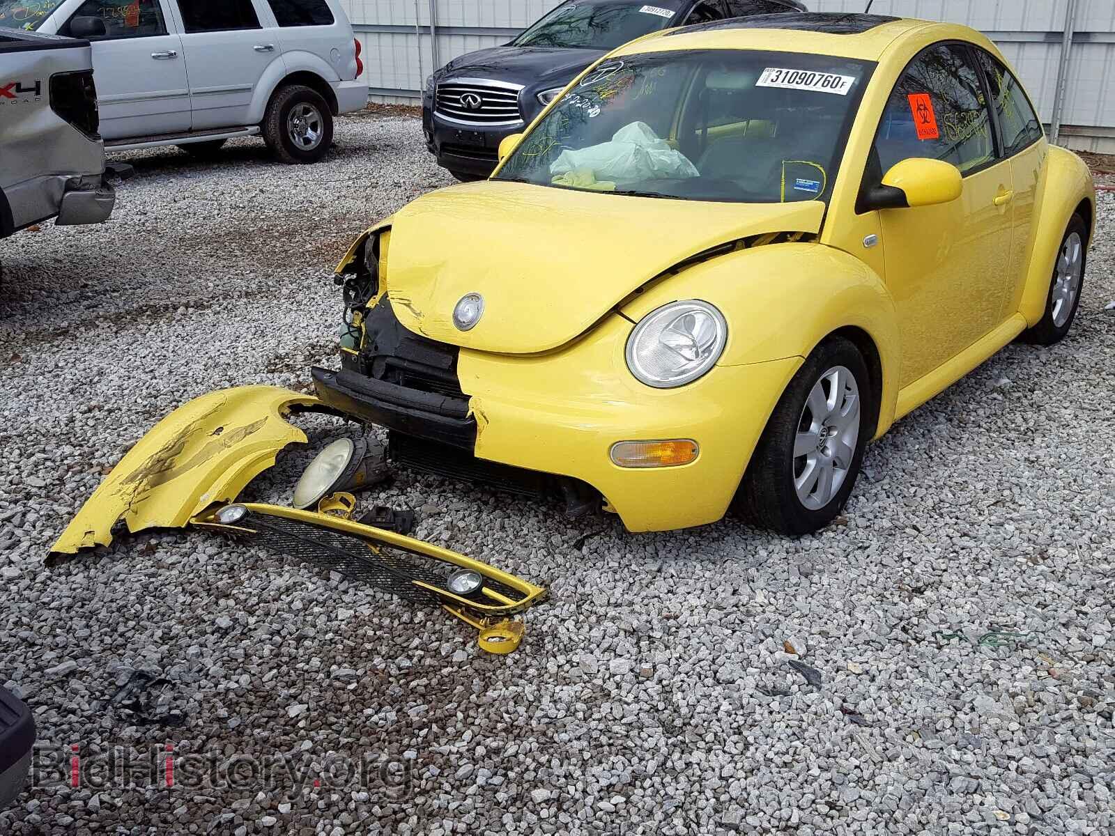 2003 VOLKSWAGEN BEETLE - VIN: 3VWCD21C83M427480 - Фото 2