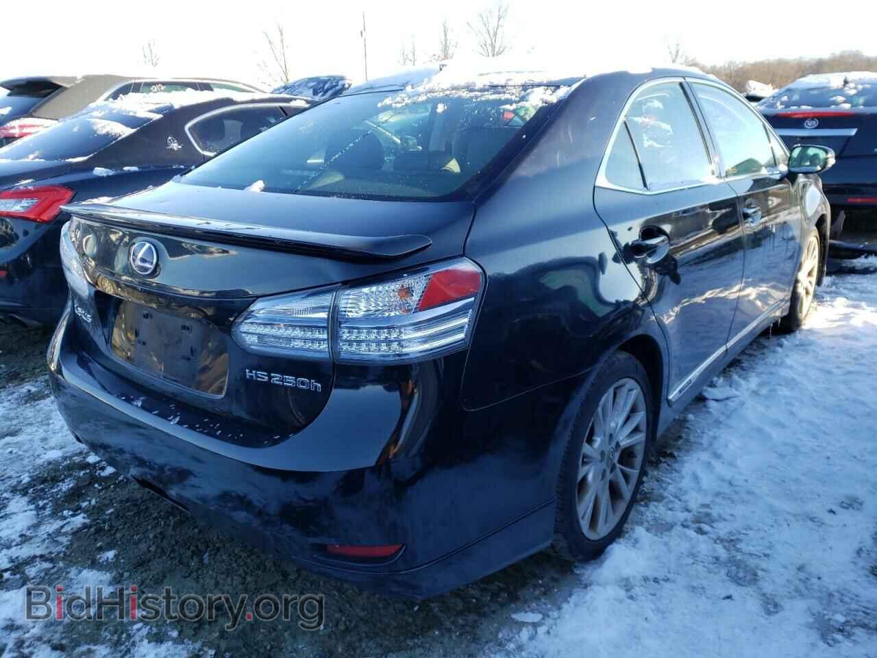 2010 LEXUS HS - VIN: JTHBB1BA3A2037689 - Фото 4