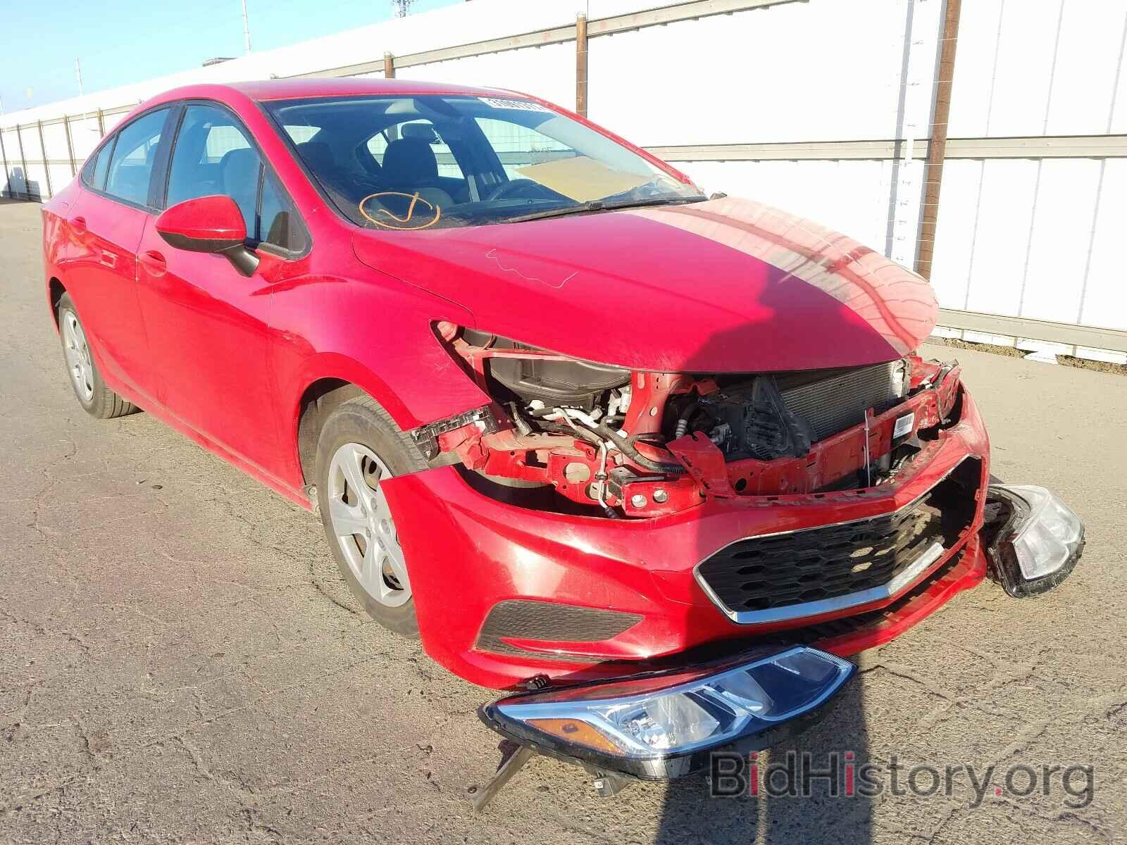 Photo 1G1BC5SM5H7279664 - CHEVROLET CRUZE 2017