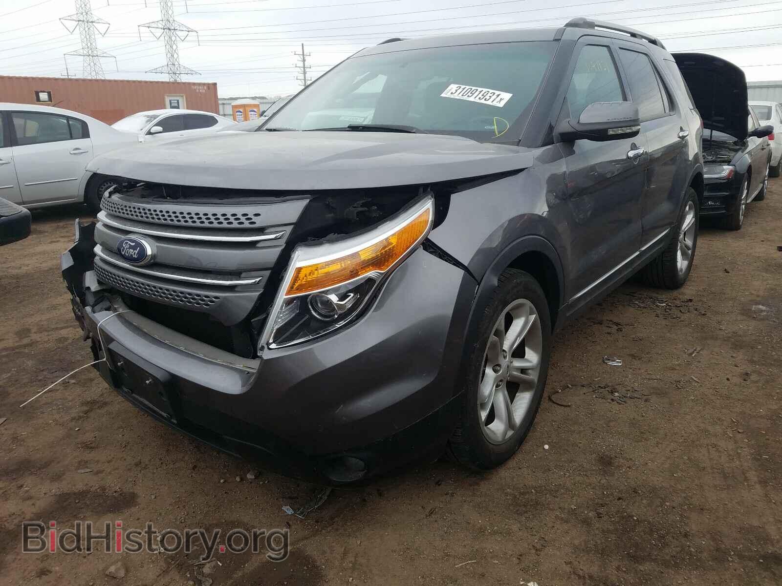 2013 FORD EXPLORER - VIN: 1FM5K8F80DGA61921 - Фото 2