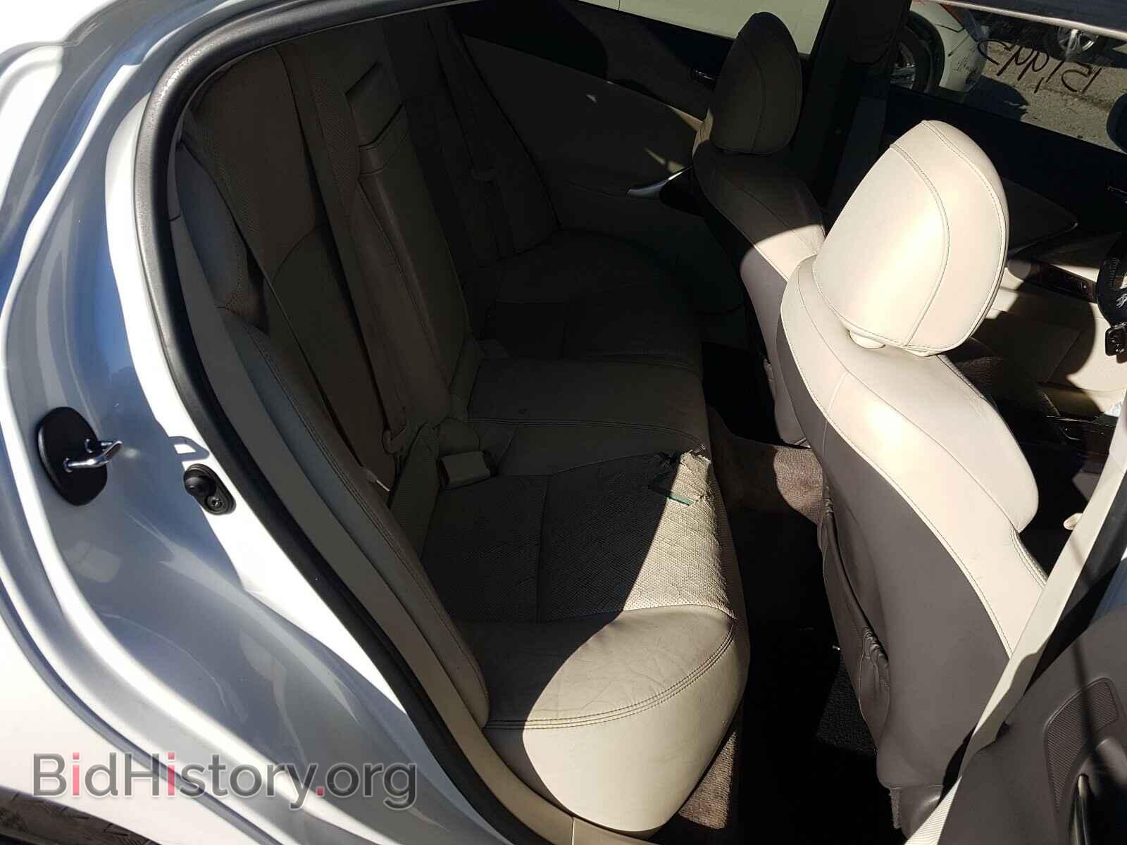 2011 LEXUS IS - VIN: JTHBF5C27B5143176 - Фото 6