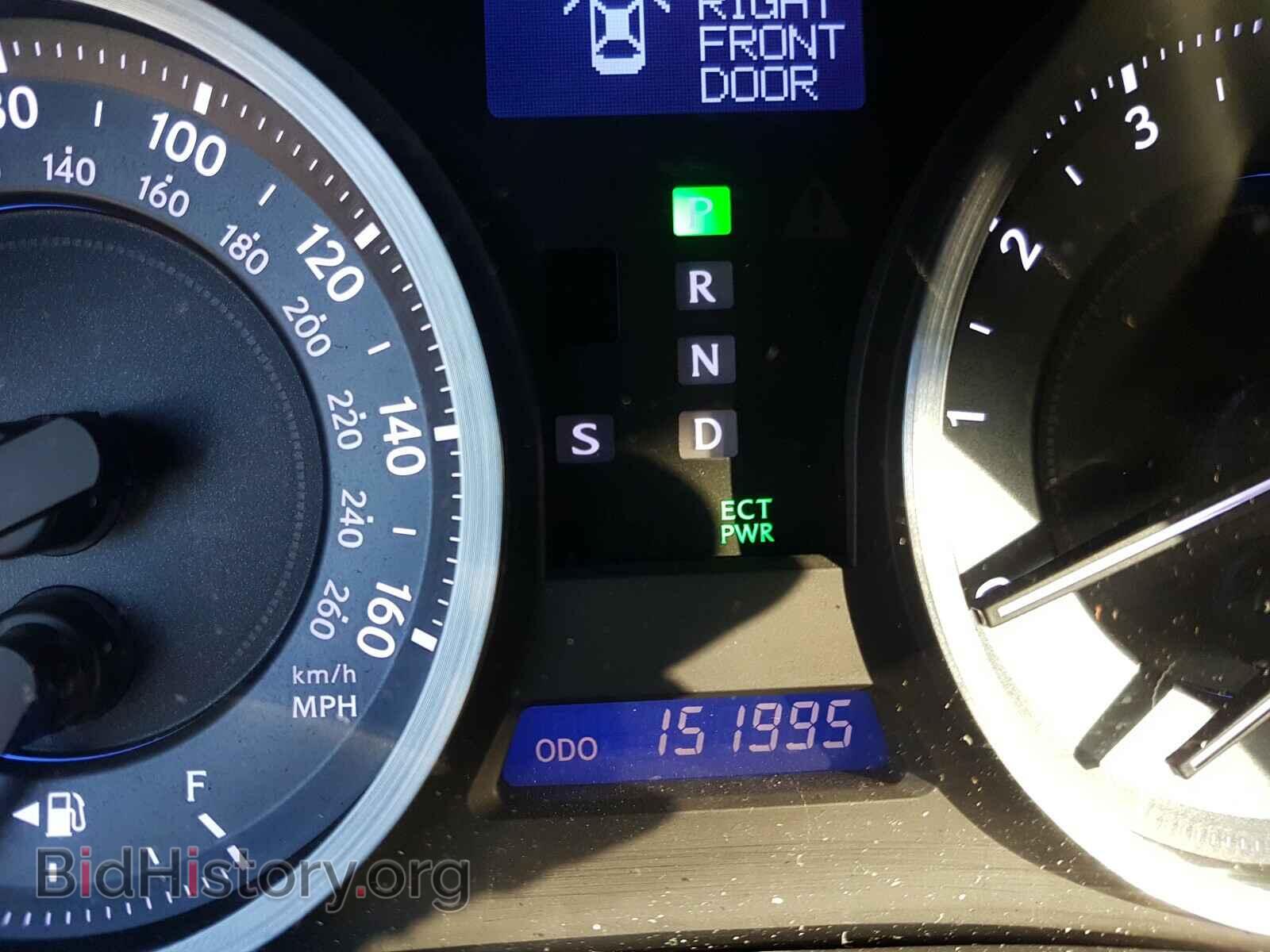 2011 LEXUS IS - VIN: JTHBF5C27B5143176 - Фото 8