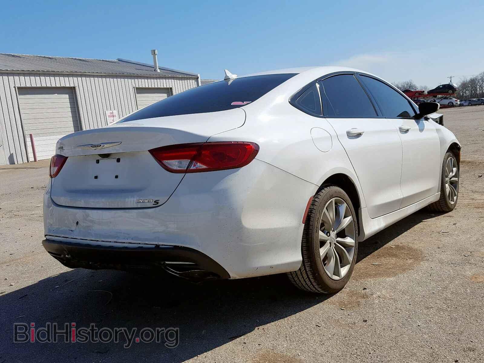 2016 CHRYSLER 200 - VIN: 1C3CCCBB2GN100395 - Photo 4