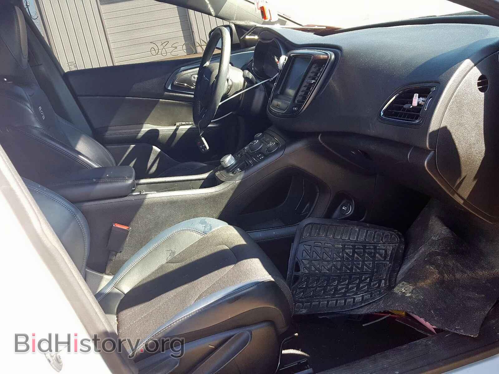 2016 CHRYSLER 200 - VIN: 1C3CCCBB2GN100395 - Photo 5