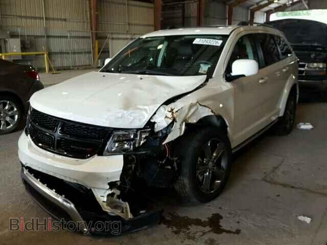 2015 DODGE JOURNEY - VIN: 3C4PDCGB9FT727760 - Фото 2