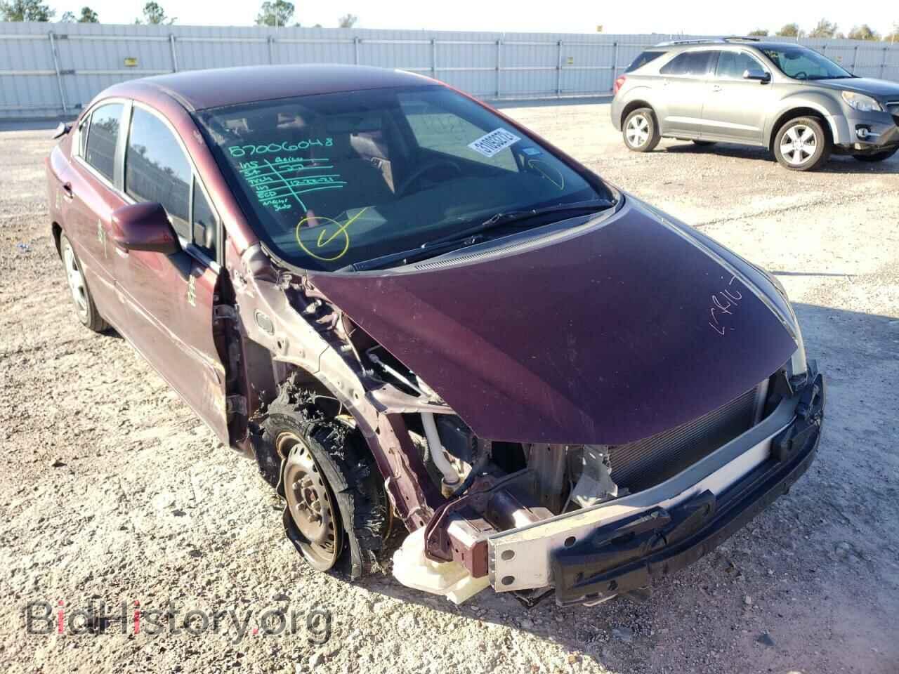 Фотография 19XFB2F59DE009103 - HONDA CIVIC 2013