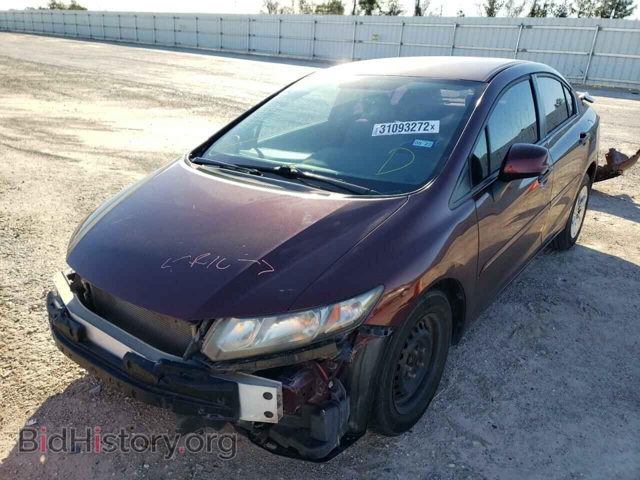 2013 HONDA CIVIC - VIN: 19XFB2F59DE009103 - Фото 2