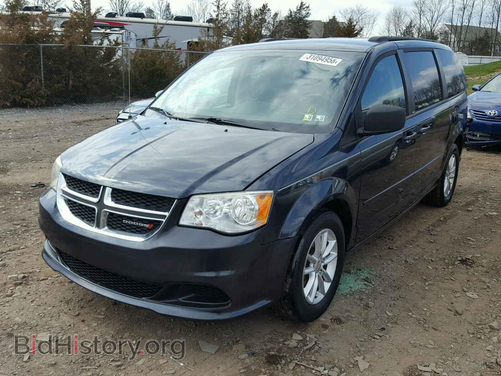 2013 DODGE CARAVAN - VIN: 2C4RDGCG1DR618548 - Фото 2