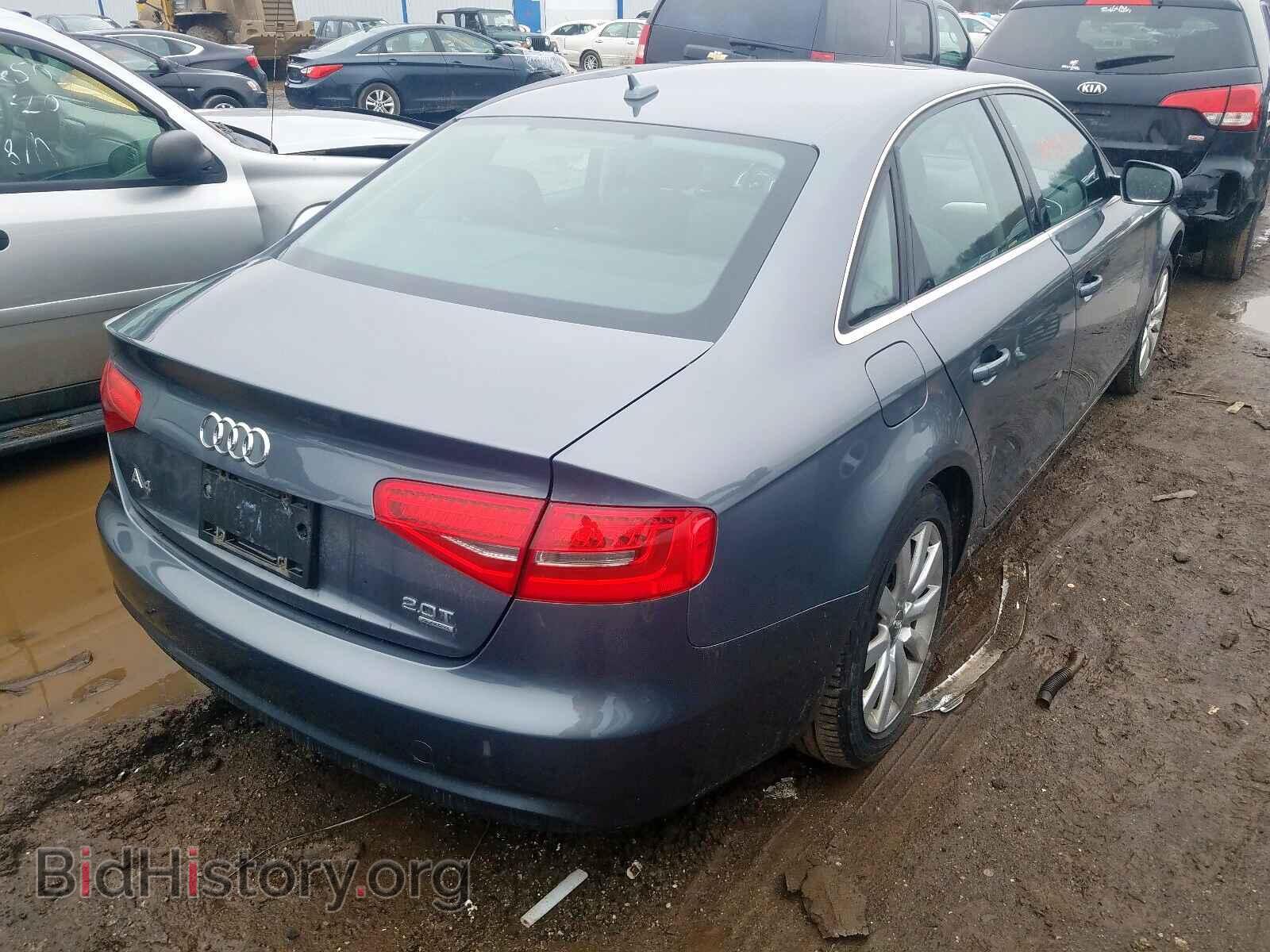 2013 AUDI A4 - VIN: WAUBFAFL6DA166924 - Фото 4