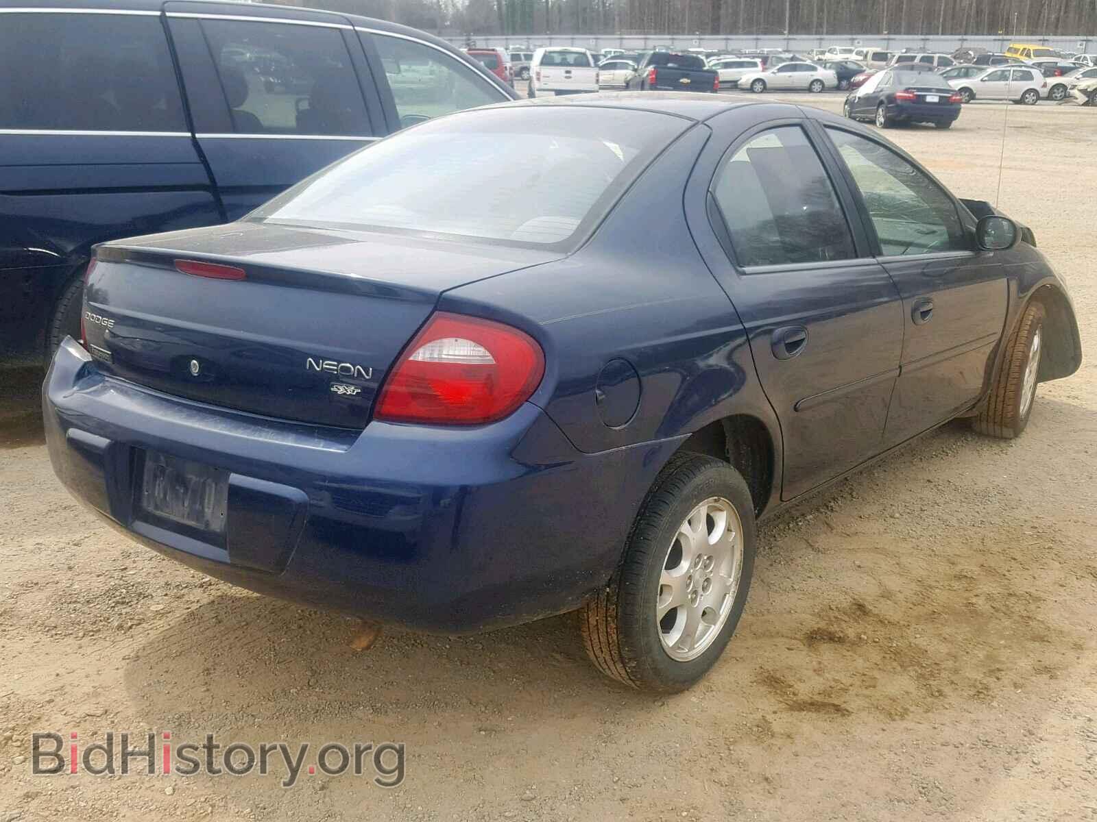 2005 DODGE NEON - VIN: 1B3ES56CX5D110960 - Фото 4